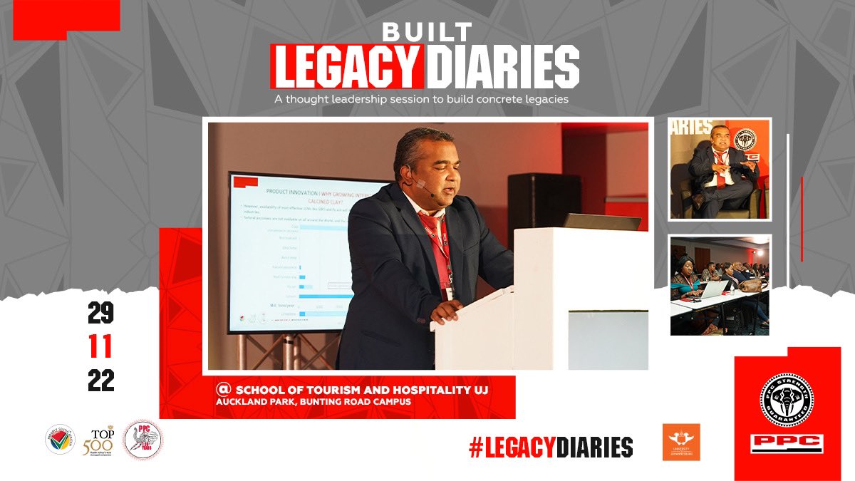 PPC_Africa's tweet photo. ‘PPC has been very deliberate in getting the required compliance levels. As an industry leader we have embarked on our decarbonization journey and are committed to accelerating carbon reduction.’ Delon Perumal.
#LegacyDiaries
#PPCUnshakeable https://t.co/hZqQcIwX1b