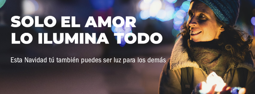 🌠🎄 La Navidad llega como el tiempo favorable en el que Dios se hace presente en medio de nuestra historia. Esta Navidad, #ComparteTuLuz y la alegría de amar a los demás.
❤️ Solo el amor lo ilumina todo.
🫶 Dona en caritas.es

👉 caritas.es/noticias/solo-…