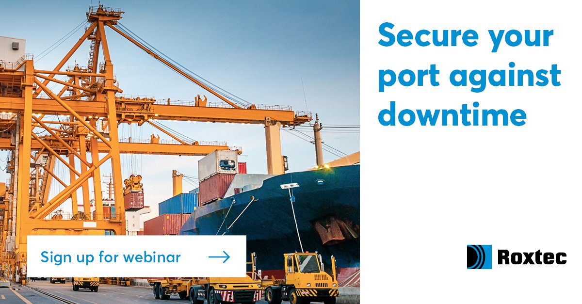 [Webinar] Do you know how to prevent fire, water, and rodents from damaging equipment that is crucial for your port infrastructure? ➡️roxtec.com/en/ii/secure-y… #ports