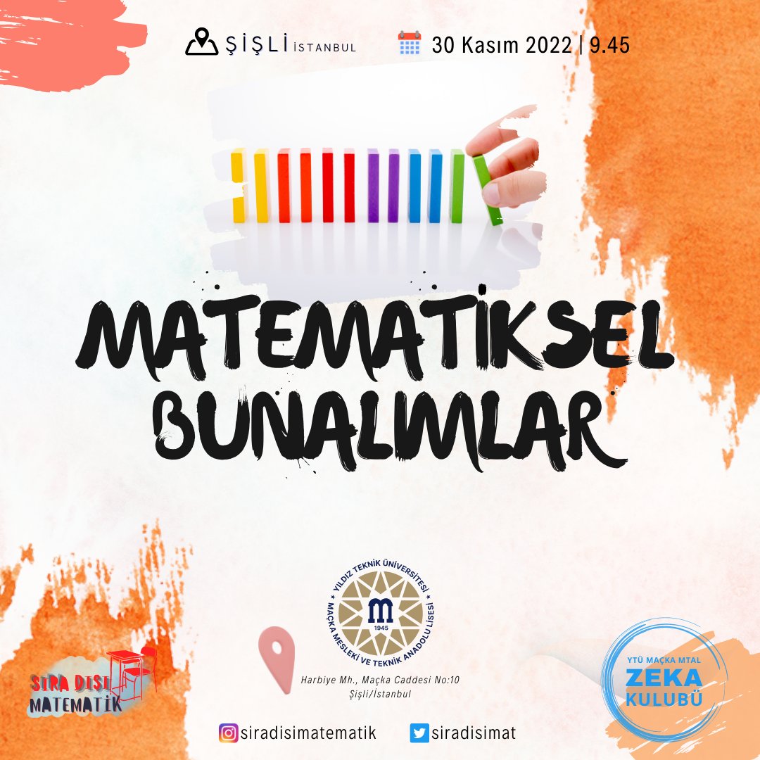 Yarın Maçka'dayız🥳