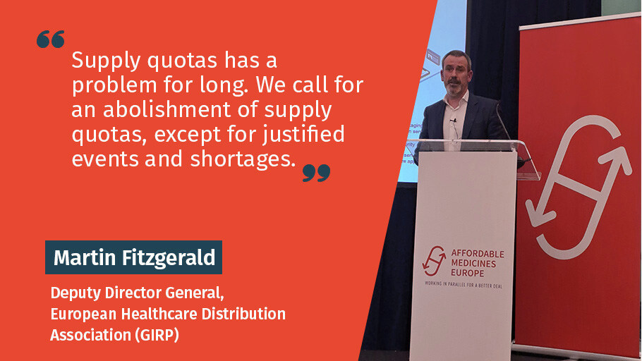 AffordableMedEU's tweet photo. During our General Assembly in #London, we had the pleasure to welcome @martingirp from @GIRPBrussels who shared interesting insights with us about #shortages and the public service obligation in the #pharma industry. https://t.co/hMe9r4t7oe
