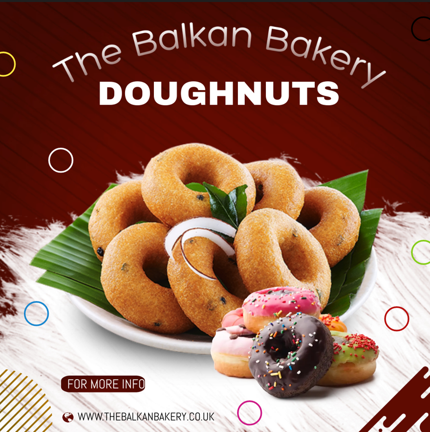 bthebalkan's tweet photo. 𝓐𝓝𝓞𝓣𝓗𝓔𝓡 𝓒𝓗𝓡𝓘𝓢𝓣𝓜𝓐𝓢 𝓢𝓟𝓔𝓒𝓘𝓐𝓛
We are welcoming you to give a try to our brand-new doughnuts! 
------------------------------------------
For any enquires please contact us as at: bthebalkan@gmail.com
or via mobile at 074565 17892 https://t.co/bxF1UdiMDn