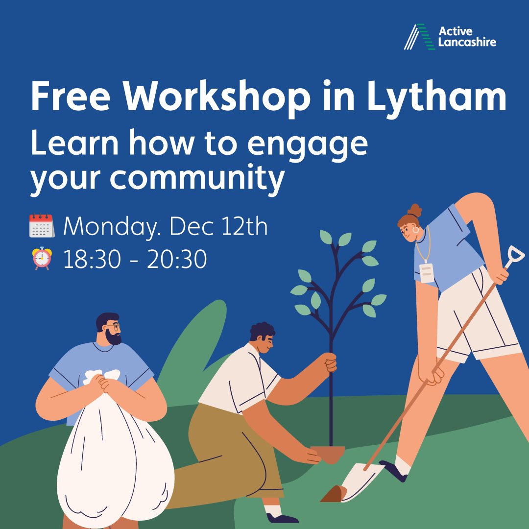 Join us at our upcoming event with <a href="/LancashireCC/">Lancashire County Council</a>, <a href="/SportStructures/">Sport Structures</a> 
<a href="/fylderugby/">Fylde Rugby</a> , @typhoonsrufc  and more!

We will teach local organisations how to better engage with their community.

🎄 Free Christmas-style buffet for participants! 

Learn more ➡️ loom.ly/PVywb8E