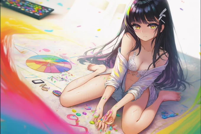 どうしても手指が溶けちゃうなぁ…#Nijijourney #AIart #無加筆 