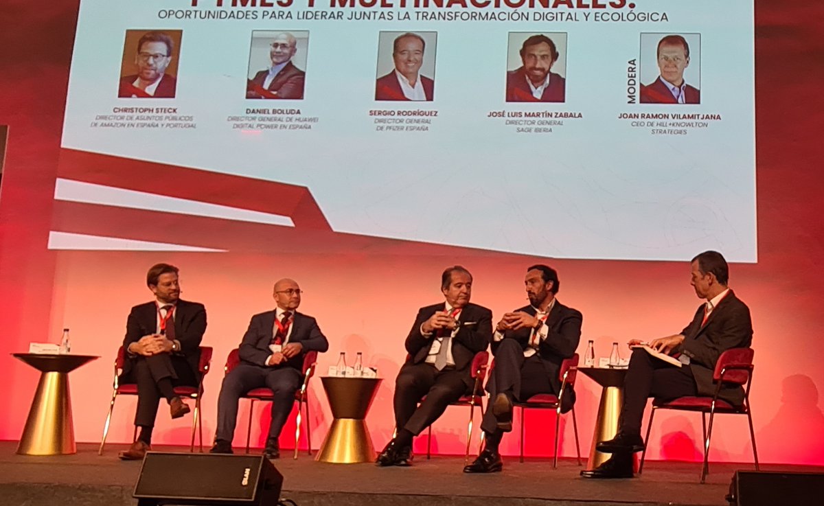 José Luis Martín Zabala <a href="/JLMZabala/">Jose Luis M. Zabala</a>, director general de Sage Iberia, en el 9 Congreso #PymesyMultinacionales: "La pandemia ha supuesto un cambio de mentalidad en la pyme, al ver la tecnología no como un gasto sino como una inversión para el crecimiento sostenible del negocio."