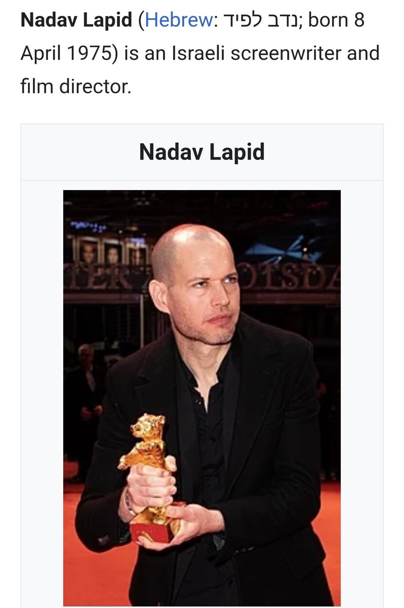 BjpCulturalcell's tweet photo. #NadavMustApologize
Nadav Lapid u have Pained the @Jews by indirectly questioning the @holocaust killing of 6 Million Jews,Was all the Films made on Jews a propaganda to defame Nazi Germany. 
 If Film KASHMIR FILE Is Propaganda then so was movies made on Jews Holocaust.
@BJP4JnK https://t.co/w0HfKE8IDW