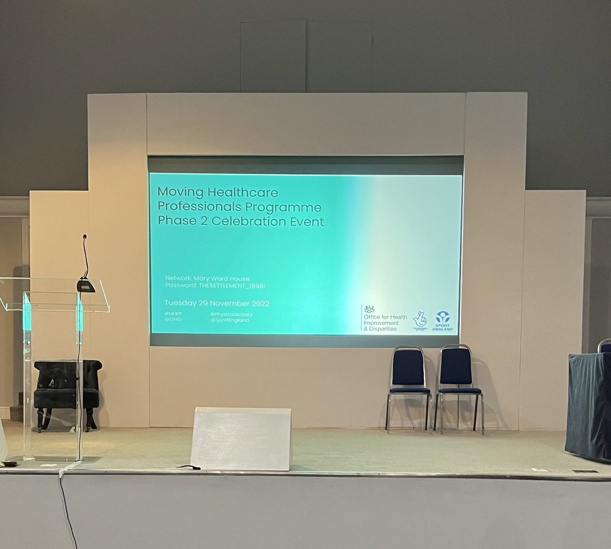 Great to be part of the moving healthcare professionals program!! Such amazing work from many healthcare professionals aimed at embedding exercise and physical activity into healthcare across the nation. <a href="/SheffChildrens/">Sheffield Children's</a> <a href="/movingmedicine/">Moving Medicine</a> <a href="/movemoresheff/">Move More Sheffield</a> <a href="/OHID/">Office for Health Improvement and Disparities</a> <a href="/IpsosUK/">IpsosUK</a> <a href="/Sport_England/">Sport England</a>