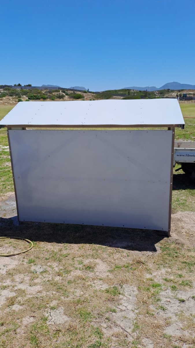 A prototype fibreglass dugout installed at Strandfontein Cricket Club grounds. <a href="/BarnesPrinceF/">BarnesPrinceFoundation</a> <a href="/ashyp_5/">Ashwell Prince</a> <a href="/VincentBarnes60/">Vincent Barnes</a> <a href="/debrajbarnesCPT/">Debra Barnes</a> <a href="/jpduminy21/">JP Duminy</a> baby steps towards improving the basic requirements for community based clubs. <a href="/geordinhl/">Geordin Hill-Lewis</a> <a href="/louisevanrhyn/">Louise van Rhyn #Ubuntu</a> little by little #WESERVE