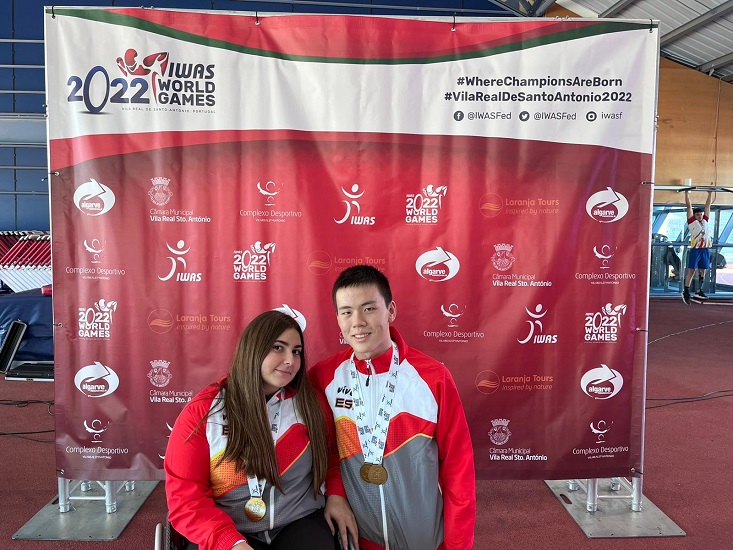 cnmataro's tweet photo. 🏊 Enorme experiència d'en Jian Escanilla i la Berta Garcia als IWAS 2022

🥇🥇🥇🥇🥇🥇🥇 En Jian ha fet 7 ors de 7 proves que nedava
🥇🥇🥇🥉 La Berta; medalla en totes les proves! 3 ors i un bronze

🤩 Quin privilegi tenir aquests talents al Centre! 

👀 https://t.co/GapGrBYWeY https://t.co/lSwvthKLLJ