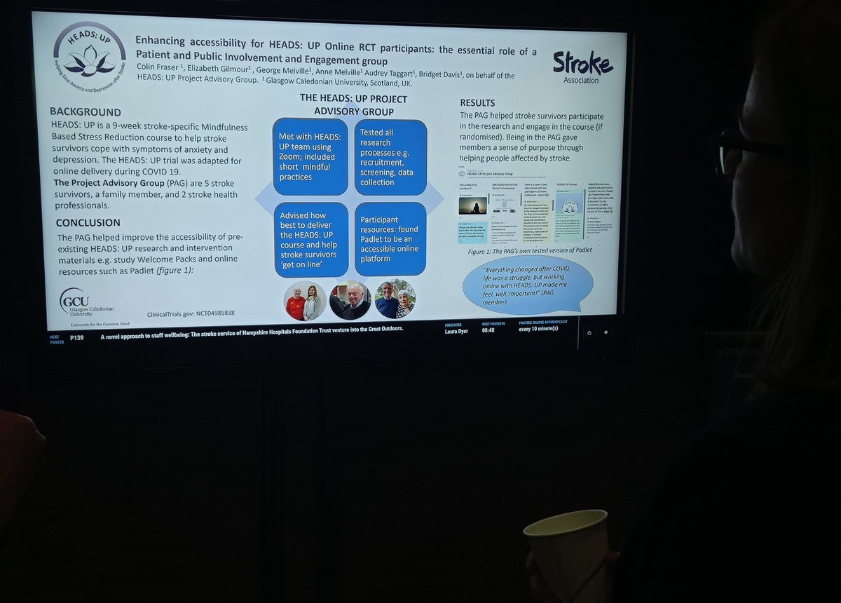 Matilde (@matilde_pieri_) on Twitter photo <a href="/biddydavis55/">Bridget Davis</a>'s poster highlighting the valuable input of <a href="/HeadsUpStroke/">HEADS: UP</a> #AdvisoryGroup on the #accessibility of a #stroke-adapted #Mindfulness-based online research #UKSF22 #PPI #StrokeAssociation <a href="/StrokePathways/">Maggie Lawrence</a> <a href="/biddydavis55/">Bridget Davis</a>'s poster highlighting the valuable input of <a href="/HeadsUpStroke/">HEADS: UP</a> #AdvisoryGroup on the #accessibility of a #stroke-adapted #Mindfulness-based online research #UKSF22 #PPI #StrokeAssociation <a href="/StrokePathways/">Maggie Lawrence</a>