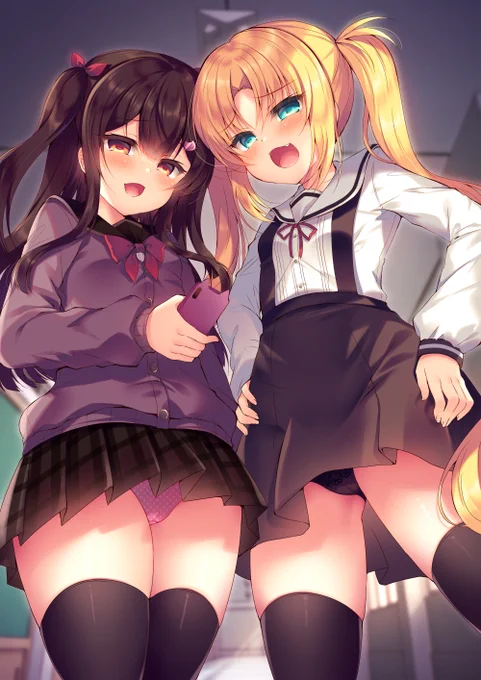 うわっ大人のくせに転んでるぅ❤ざっこぉ～～～❤❤
#いいニーハイの日 