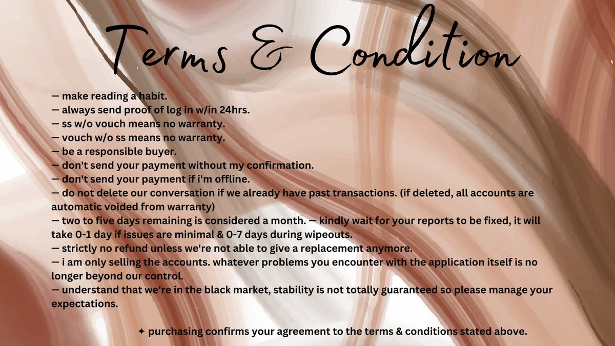 kimch1yy's tweet photo. Kindly read before and after purchasing <33 https://t.co/Eua39YgWCz