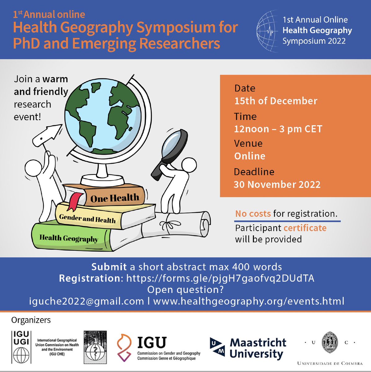 pilot_eva's tweet photo. Just 2 days left to register for the 1st online #HealthGeography Symposium for Emerging Researchers @HGS2022  Register at https://t.co/4O85GsIvDj https://t.co/8DQ2bcqOdH