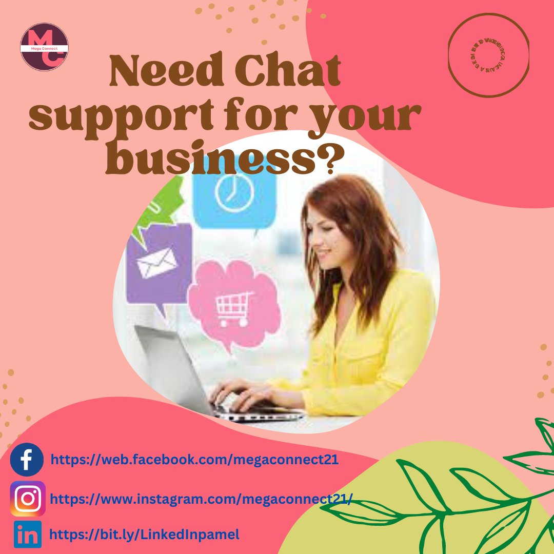 megaconnect21's tweet photo. Customers can conduct text-based conversations📲 with support staff via the web using live chat assistance.  💻 Read more https://t.co/9PX8lQCzv0
I am here ready to work with you, don't forget to like and leave a comment  👉 https://t.co/U7zTxd3xB8
#megaconnect #supportstaff https://t.co/dwyr3Kspce