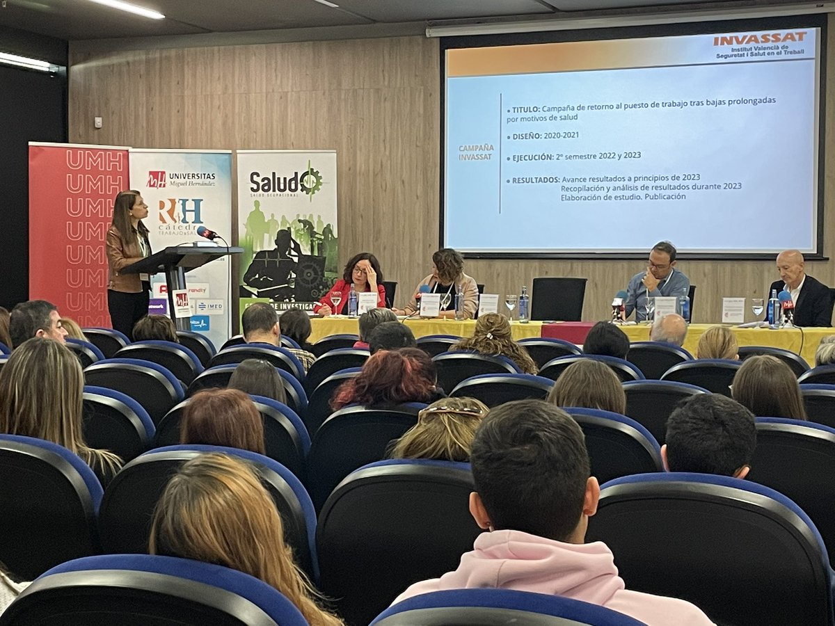 GVAinvassat's tweet photo. 📣L'#INVASSAT va participar ahir en les II Jornades de #RetornAlTreball efectiu i saludable després de baixa per #IncapacitatTemporal

📺 Enregistrament 👉https://t.co/AjlBIJ4jAZ

⚙️HEARTH (Eina d'Avaluació i Ajuda de Retorn al Treball) 👉https://t.co/UxuMvInvOm https://t.co/nFs51ndh8o