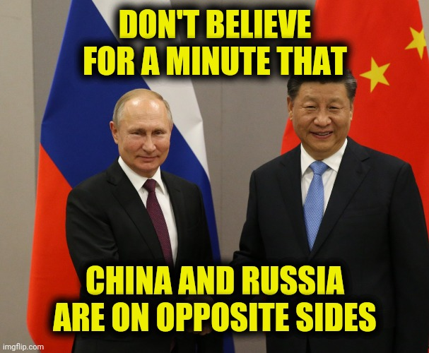 lucyrue06's tweet photo. @CGMeifangZhang Birds of a feather working together. Two genocidal states "cooperating." https://t.co/8h4Ho2phGh