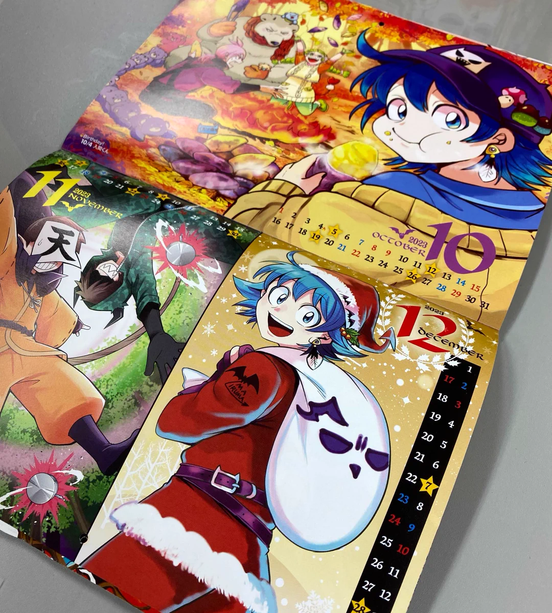 魔入りました！入間くん カレンダー　2本セット 魔入りました！ 入間くん【公式】 on X: 