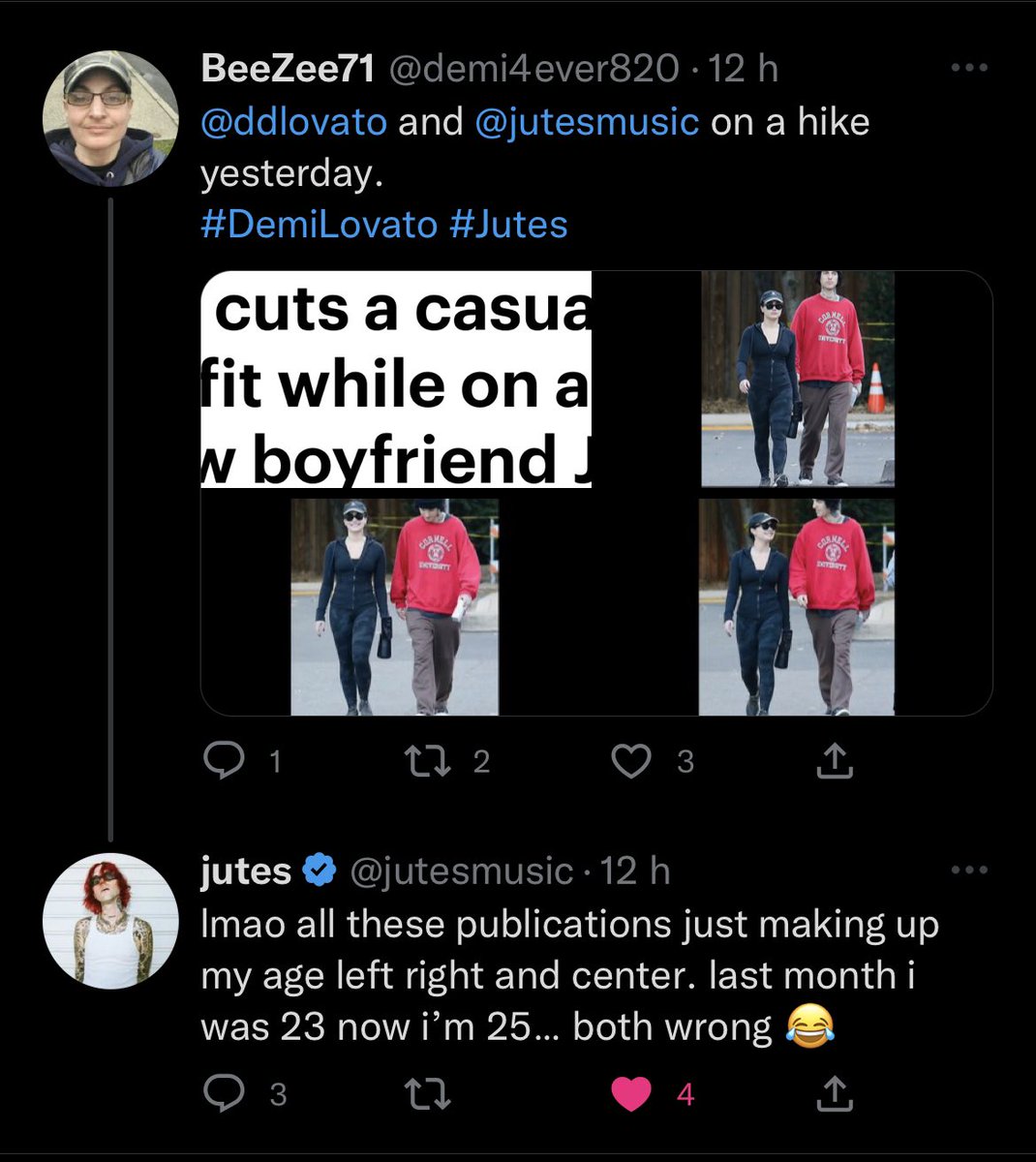 daddyssues29's tweet photo. We will have a response soon 👀#DemiLovato https://t.co/0pkExAFGqJ