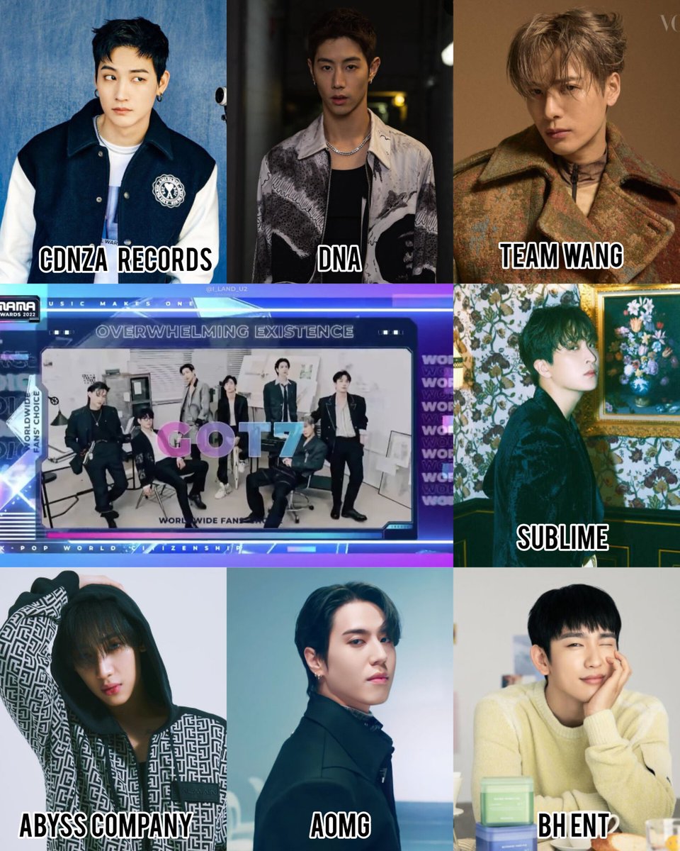 7 คน 7 ค่าย...พวกเค้าคือ GOT7 😭😭😭

#GOT7Win2022MAMA

#JayB <a href="/jaybnow_hr/">.</a>
#MarkTuan <a href="/marktuan/">Mark Tuan</a>
#JacksonWang <a href="/JacksonWang852/">Jackson Wang</a>
#Jinyoung <a href="/JINYOUNG/">박진영</a>
#Youngjae <a href="/GOTYJ_Ars_Vita/">N</a>
#BamBam <a href="/BamBam1A/">BamBam</a>
#Yugyeom <a href="/yugyeom/">김유겸</a>
#GOT7 @GOTT7