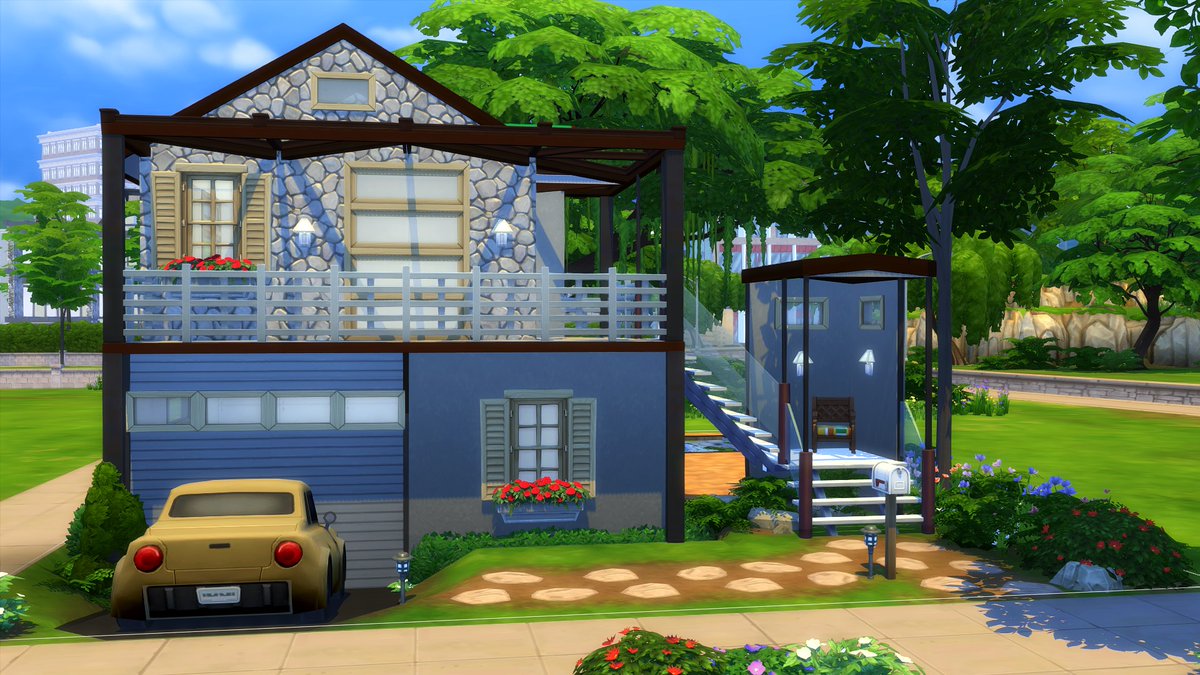 luluescreations's tweet photo. @SimsCreatorsCom @TheSims I'm working on these 3 projects 🙂 :
1️⃣ only basegame and #pastelpopkit and #EverydayClutterKit
2️⃣ a kind of round house
3️⃣ "We Bare Bears" House https://t.co/VCpB5TtrS8