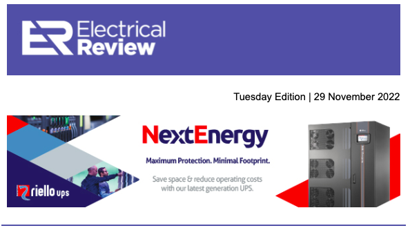 elecreviewmag's tweet photo. In today's newsletter, we discuss @Legrand announcing the acquisition of @PowerControlLtd & @rielloupsโs super-efficient #NXE range of uninterruptible power supplies: https://t.co/oAVMBC1Ni5
#Megger #DevelopTraining #Swindon #ExcellenceAwards #CKTools https://t.co/uMnAfIlfpU