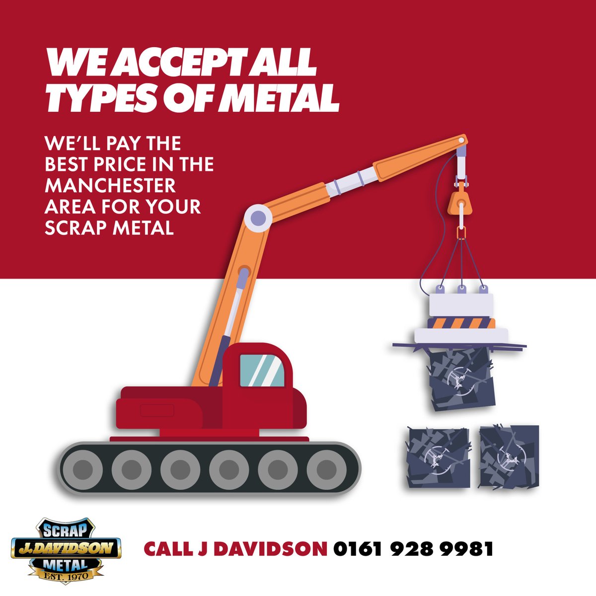 JDavidsonScrap's tweet photo. Need to get rid of your old car? 🚙
We pay top-whack for your scrap metal. Recycle your old vehicle and get the best deal with J. Davidson.
#JDavidson #talkingscrap #weretalkingscrap #scrapcar #recyclemetal #scrapmetal https://t.co/qTUKuGIeVL