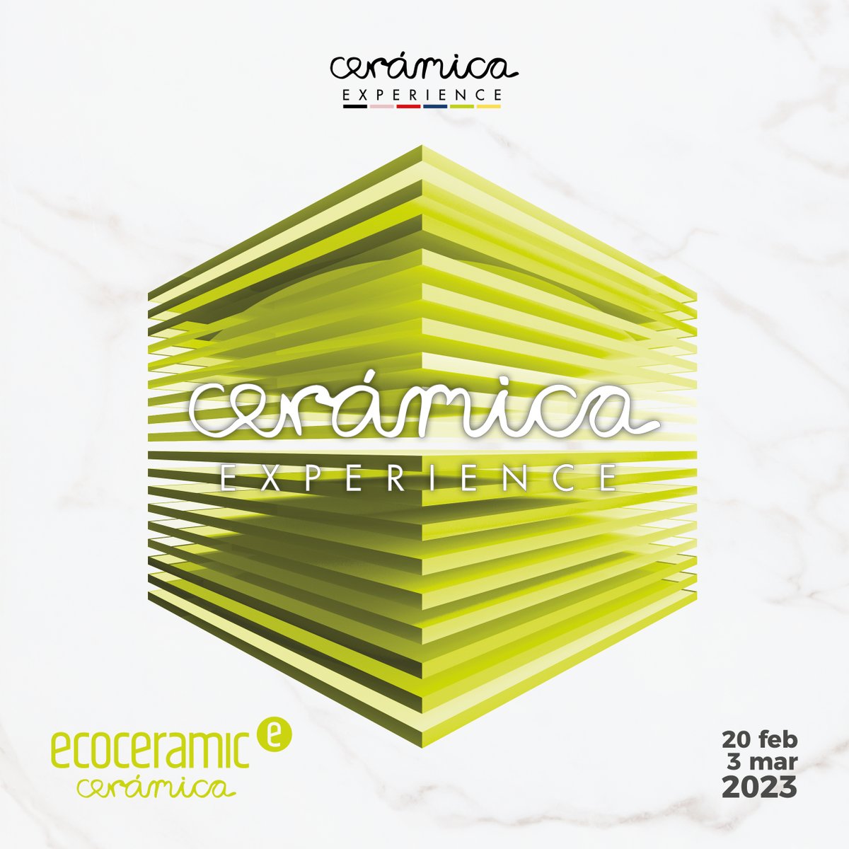 ecoceramictiles's tweet photo. ╭¿Quieres conocer las nuevas tendencias cerámicas?
#CerámicaExperience es un evento diseñado para que descubráis de primera mano todas nuestras novedades. ¿Contamos contigo?
🕒 𝙨𝙖𝙫𝙚 𝙩𝙝𝙚 𝙙𝙖𝙩𝙚 → del 20 de febrero al 3 de marzo.
#Grupopamesa #Ecoceramic https://t.co/9dpdkxyIRD