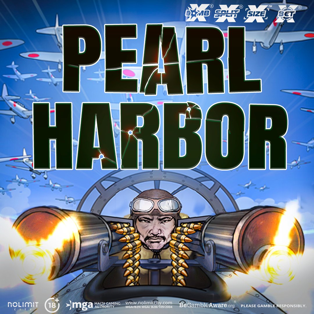 CityNolimit's tweet photo. 🚨 TORA! TORA! TORA! 🚨

The art of war? ... Just #xBomb® it ⚡️

Hold onto your helmets, our bombastic cluster game, Pearl Harbor is out NEXT WEEK.

PEARL HARBOR | 07.12.22 | 🛩️💥💣

18+ | Please Gamble Responsibly | https://t.co/VnYLT0m636 https://t.co/cn2qrYCgf5