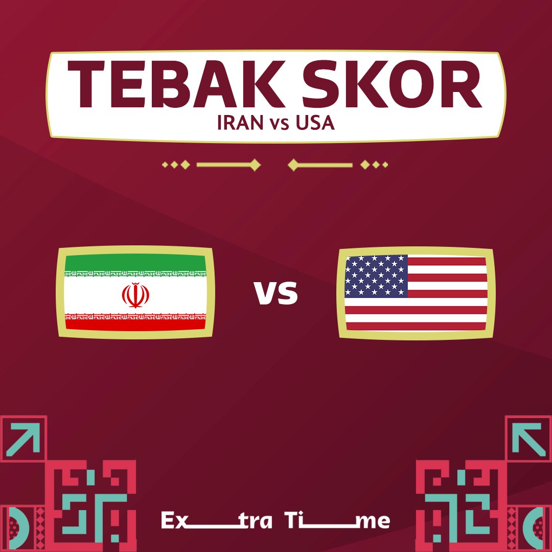 idextratime's tweet image. ⚡ Kuis Tebak Skor
IRAN v USA
Berhadiah Saldo 200k untuk 4 orang!

Contoh:
Iran 2-1 USA #KuisETFaktaBola

Syarat:
- Khusus followers idextratime
- Follow @FaktaSepakbola 
- RT tweet ini

Semoga beruntung 🙀