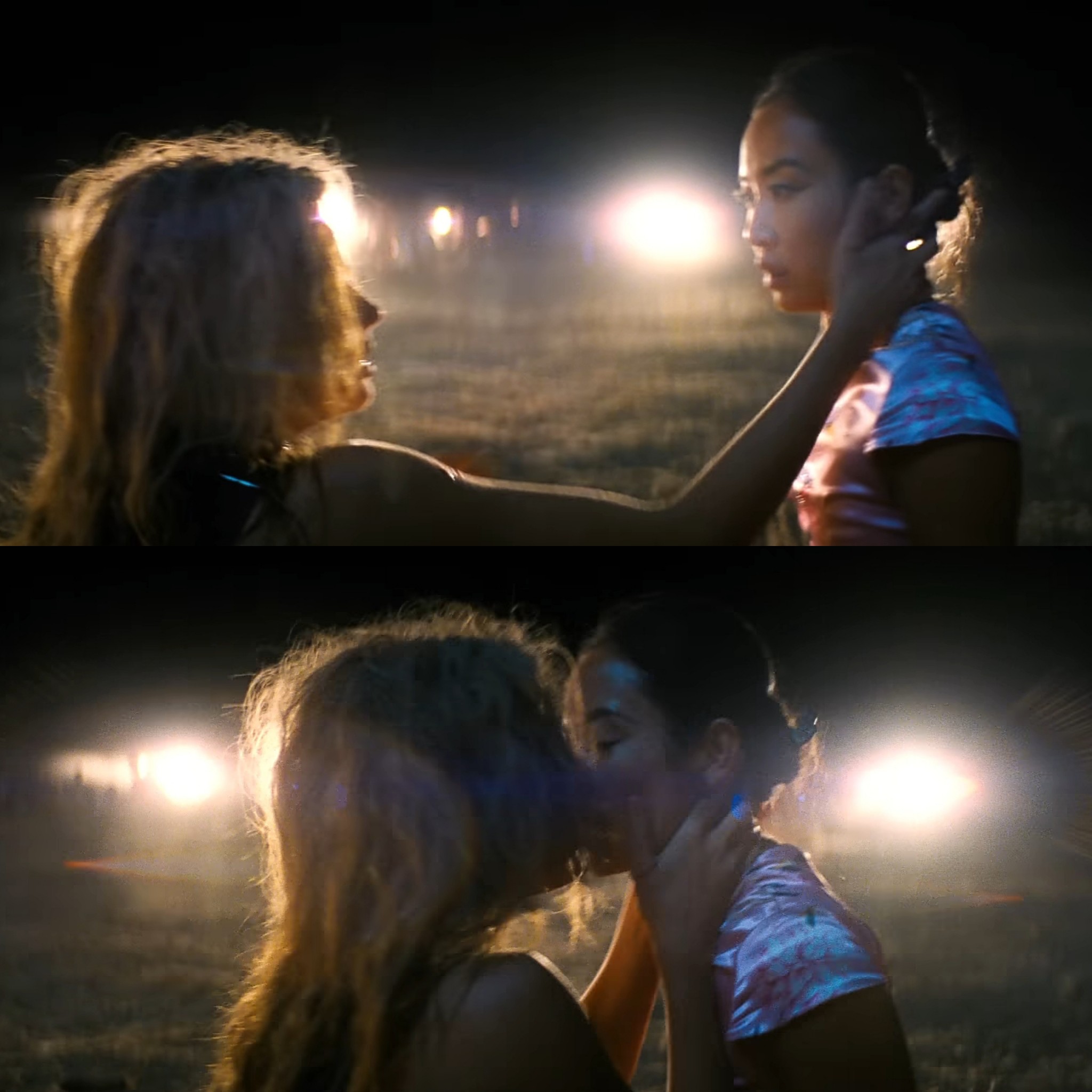 sapphics like: on X: margot robbie finally got to kiss a woman  t.cokrEFoh31c1  X