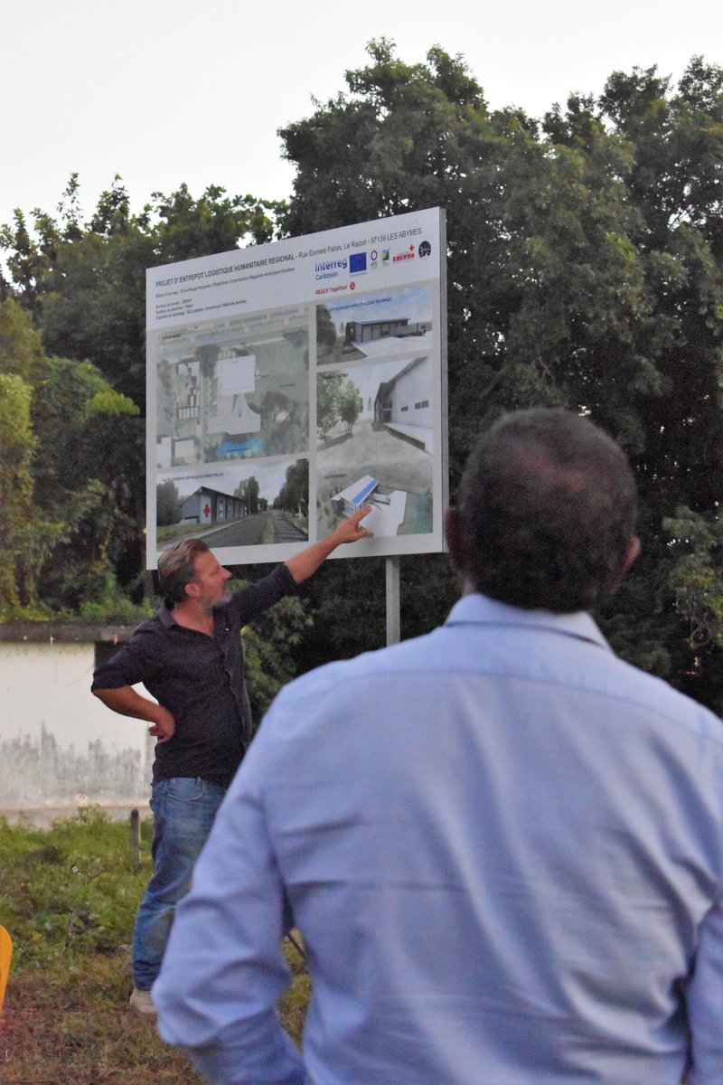 PIRAC_CRF's tweet photo. 📸We were pleased to host @InterregC on friday to
✅ introduce key outcomes of the #Ready_together program in terms of emergency preparedness & response in the #Caribbean between 2019 and 2022
✅ make a visit on the field where the future regional warehouse will be built https://t.co/oShWW07Ckm