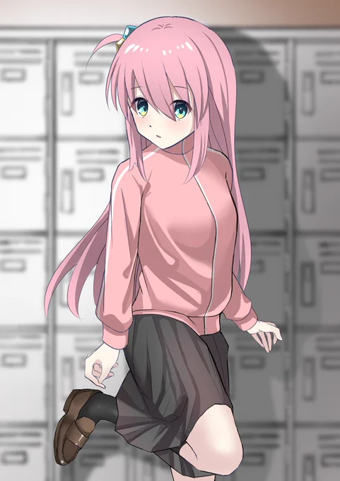 #ぼっち・ざ・ろっく ぼっちちゃんと目が合った 