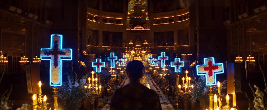 tubafilms's tweet photo. goodbye romeo: txt mama stage (2022) / romeo + juliet (1996) https://t.co/JYlKa8lAeL