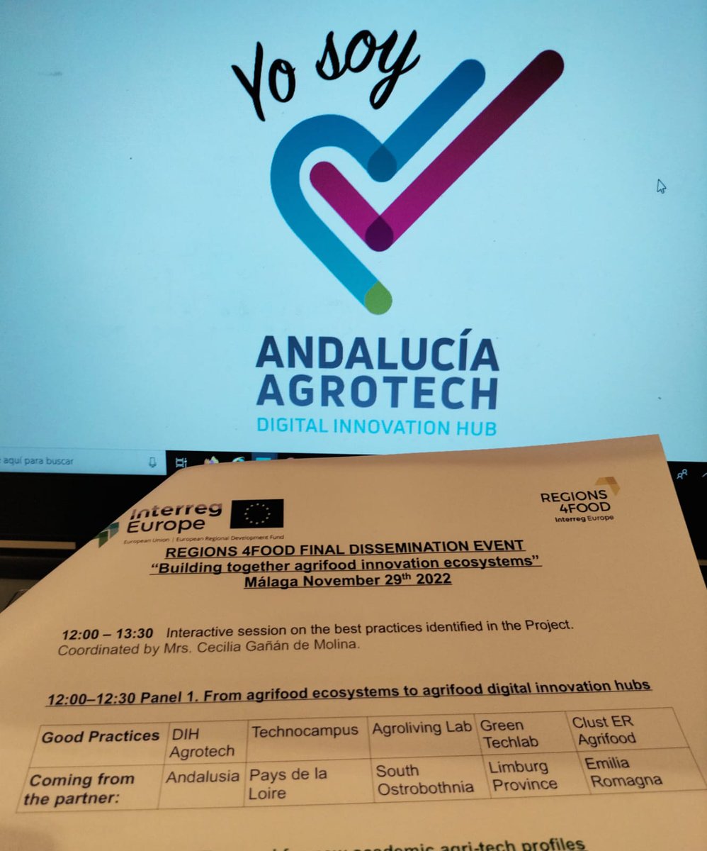 Compartimos experiencia sobre cómo crear ecosistemas de innovación con otros #DIH europeos durante el evento <a href="/Regions4F/">Regions4Food</a>.

La búsqueda de soluciones integrales, la construcción de grupos de trabajo temáticos y la movilización de capital privado para la investigación, retos comunes