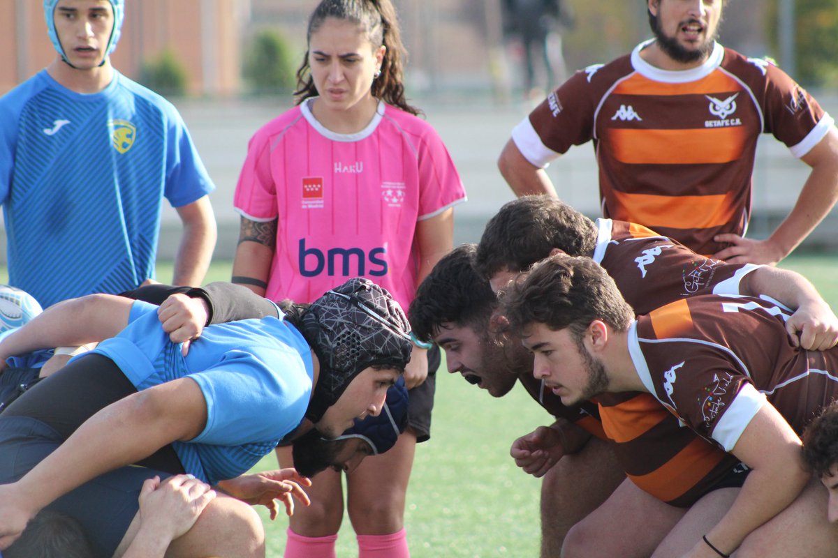 GetafeCR's tweet photo. 🟧 MASCULINO GCR 🟫
🏆 2ª @RugbyMadrid
🏉 @GetafeCR 31-27 @RugbyAlcorcon
🏟 El Bercial| #Getafe
📸 Isidro Fernández
🌐 https://t.co/DoEPqTpyu8
🤎 AúpaFilo 🧡
#rugby #rugbyclub #getafevuela #flygetafe #50aniversarioGCR #Leganes #parla #pinto #fuenlabrada #humanes #griñon #upm https://t.co/dFO4W0414G