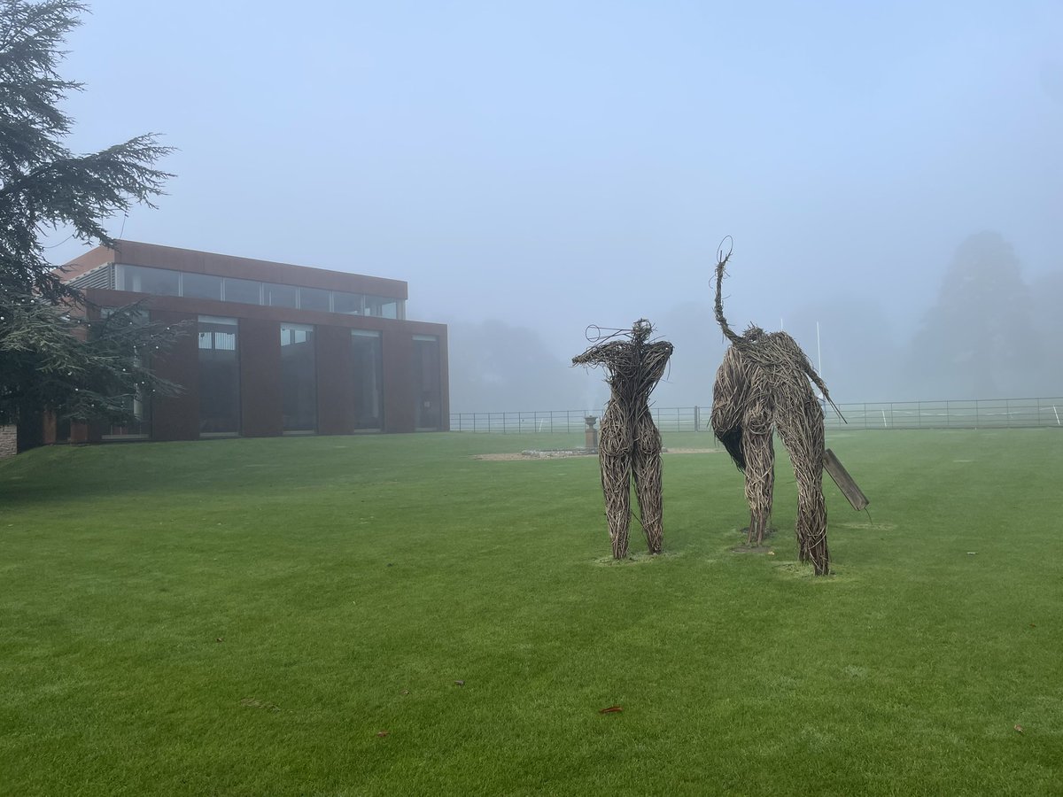 ☁️We’ve almost lost <a href="/cedarshallwells/">Cedars Hall</a> to the mist today!☁️