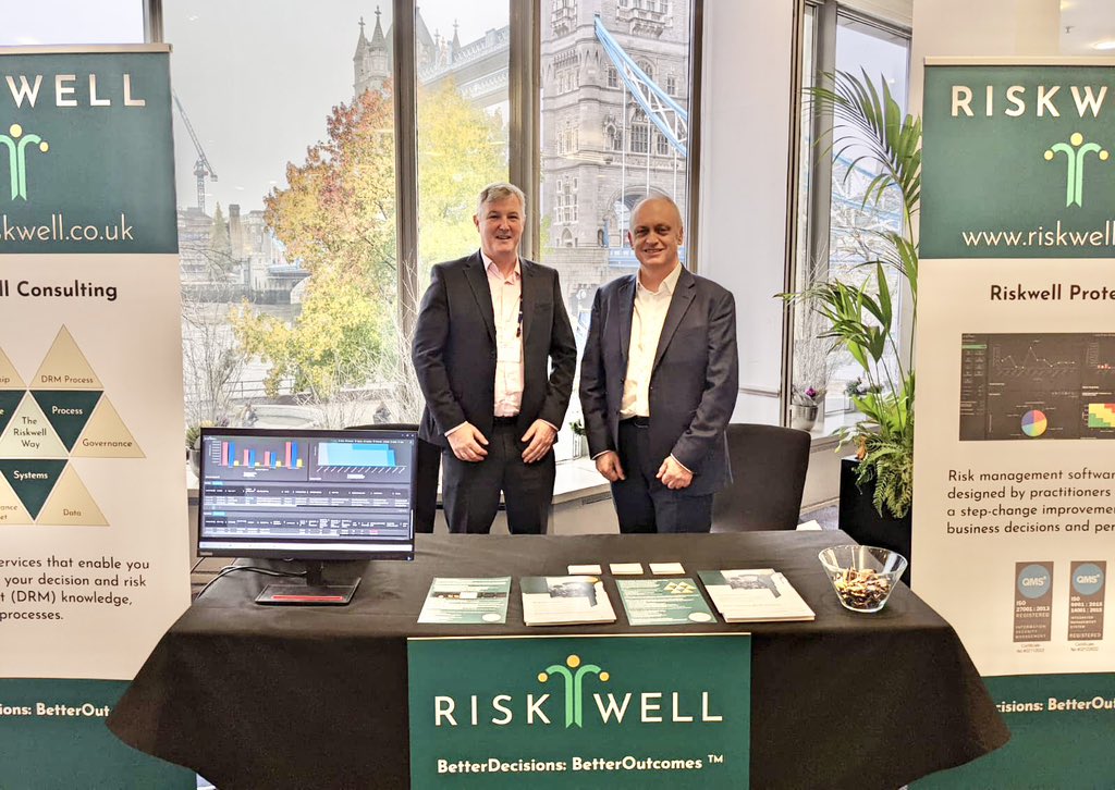 RiskwellGlobal's tweet photo. A productive day for the Riskwell team at today’s @FIDIC Official International Contract Users' Conference at the Tower Hotel in London.

https://t.co/JgJVWUM6UK

#FIDIC #Riskwell #RiskManagement #FIDICCUC #Contracts #Conference #SilverSponsor https://t.co/IP46k1uZmI