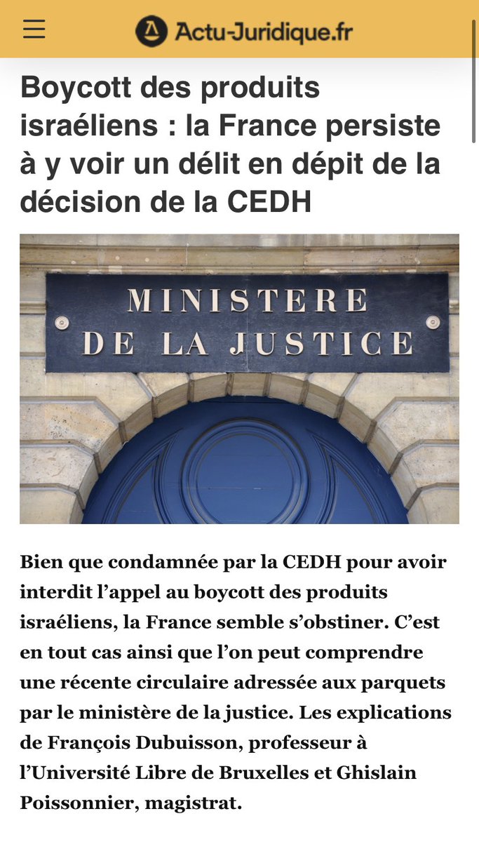 BMoon_bee's tweet photo. @FranceJerusalem @NDeRiviere Alors pourquoi soutenir le boycott de la Russie qui occupe l’Ukraine et ne pas soutenir le même boycott économique contre Israël ?! Et surtout pourquoi la France est elle le seul pays AU MONDE à avoir pénalisé le boycott d’Israël et continue de soutenir ses lobbys en france ? https://t.co/5EuVlSQ8Oq