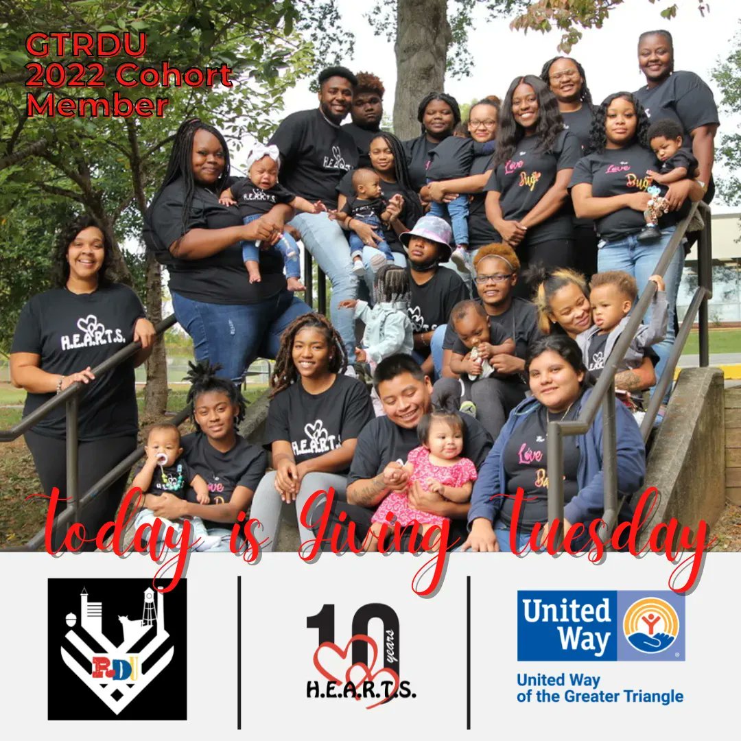 heartsnc919's tweet photo. Giving Tuesday is here!! 🙌🏻 No act of kindness or generosity is too small. Join the GivingTuesday movement &amp; reimagine a world built upon shared humanity &amp; radical generosity. Visit https://t.co/oknnh3agZV @GivingTuesdayNC https://t.co/zPYmgBEYZm