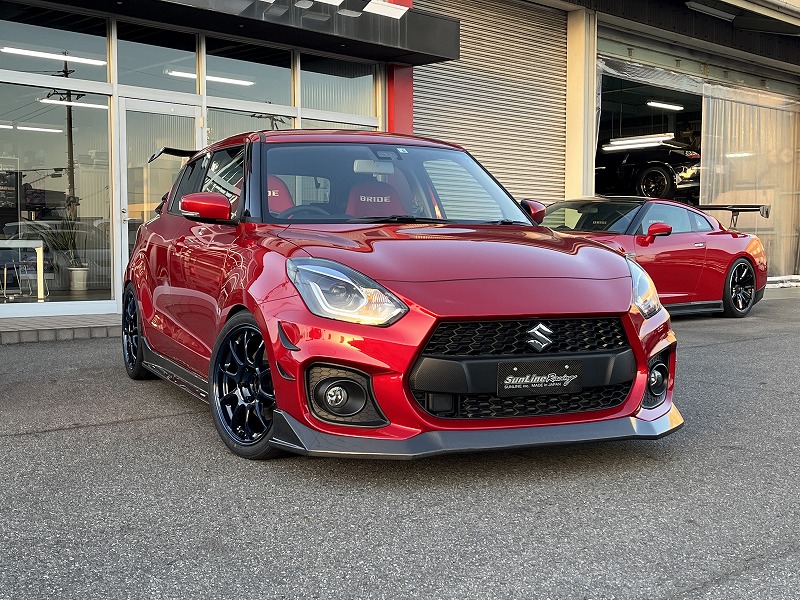 スズキ スイフトスポーツ ZC31S サンラインレーシング カーボン