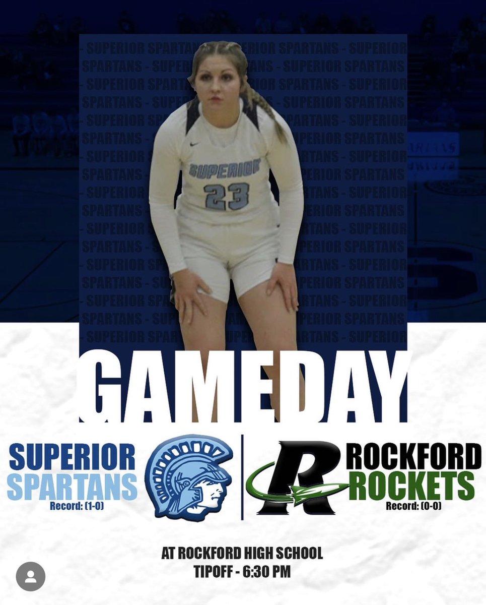 🚨🚨Game Day🚨🚨

The Spartans are back in action tonight as they travel to Rockford, , MN to take on the Rockets. 

📍Rockford, MN
🆚 Rockford
⏰JV 5:00
⏰ Varsity 6:30
📺 youtube.com/channel/UCKrYq…