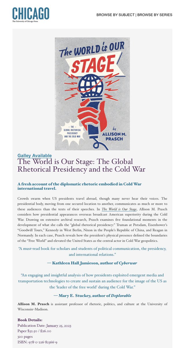 Dr. Allison Prasch (@allisonprasch) on Twitter photo When you open your email and see a familiar friend. Coming from <a href="/UChicagoPress/">UChicagoPress</a> on January 25, 2023 and available for preorder / review copy here: press.uchicago.edu/ucp/books/book…. When you open your email and see a familiar friend. Coming from <a href="/UChicagoPress/">UChicagoPress</a> on January 25, 2023 and available for preorder / review copy here: press.uchicago.edu/ucp/books/book….