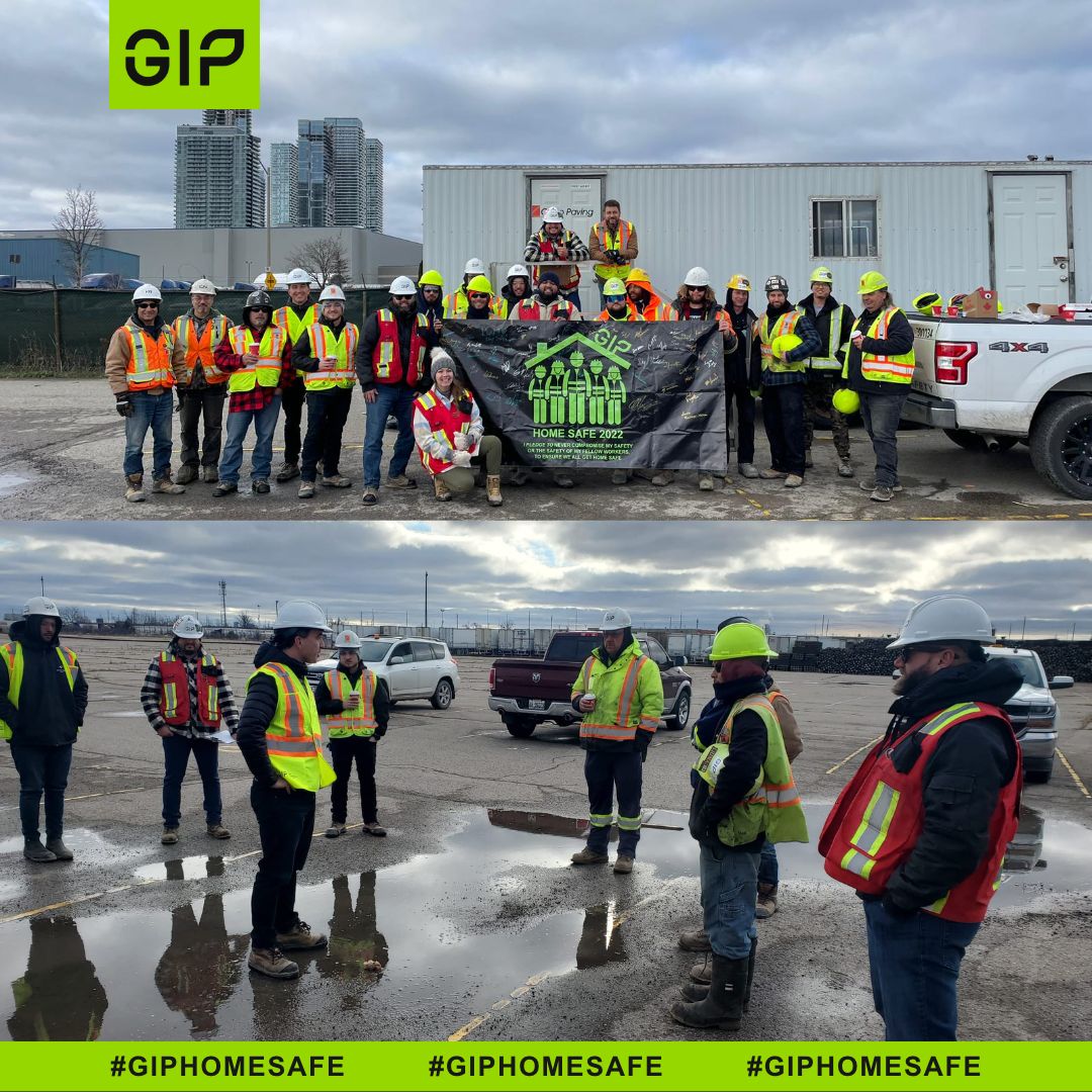 GIP_social's tweet photo. #GIPHomeSafe standdowns across🇨🇦MB,SK,ON! Grande participation et grands remerciements à Christian Dover Scott Hodge Trevor Oesch Ken Magnowski Alex Gray Booth Ashcroft Devon Bell Evans, HTI Engineering Limited et aux équipes pour leur soutien au message important de la #Sécurité https://t.co/L7CDOqxBFE