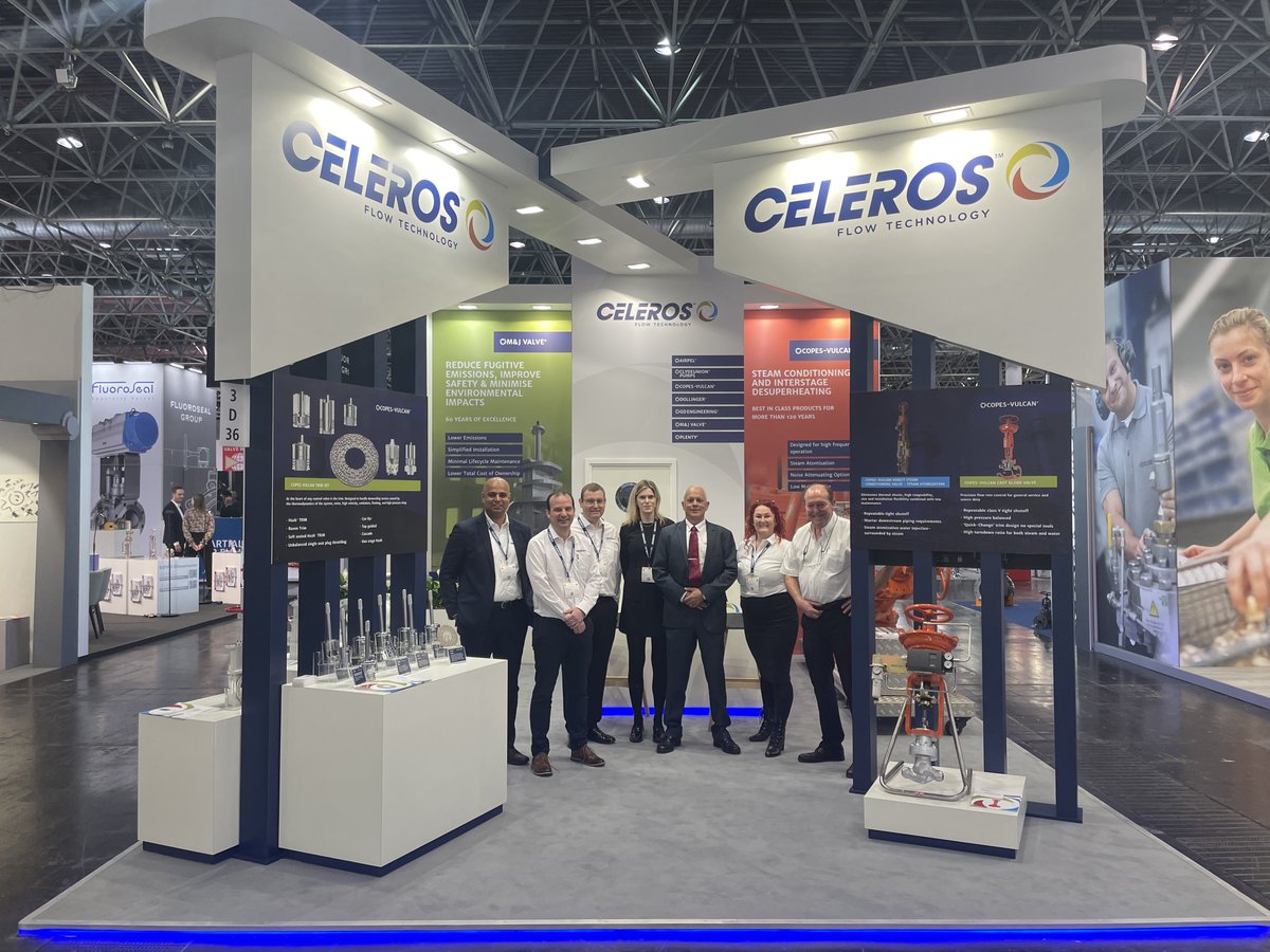 CelerosFlow's tweet photo. #ValveWorld is open for business and our team is excited to demonstrate our latest valve and pipeline access solutions to visitors on stand #3D36, Hall 3!
#CopesVulcan #GDengineering #mjvalve https://t.co/4e78re9RMK