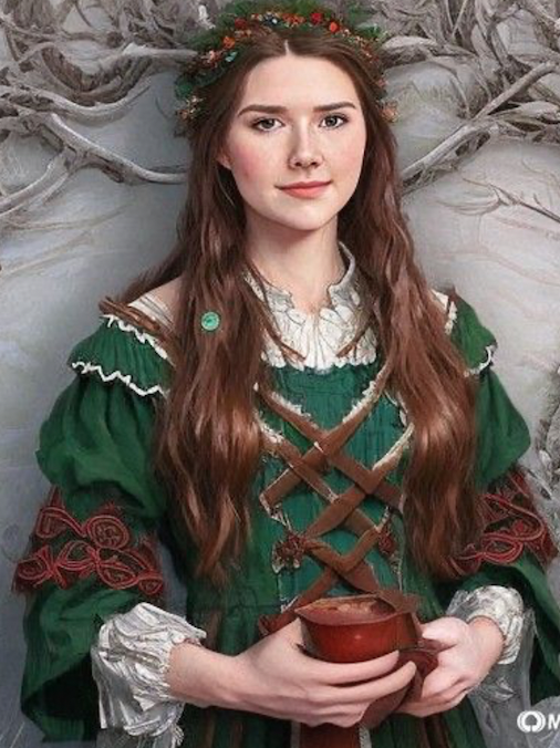 SadieSch2's tweet photo. Have you seen any of the posts about AI art predicting what you would look like in different eras/cultures? It's fun to imagine yourself throughout history! Here are some of mine- https://t.co/juiUW2A6m7