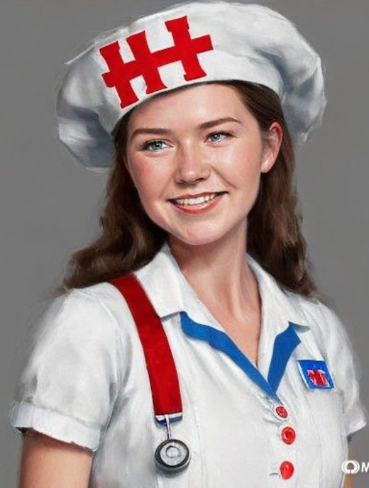 SadieSch2's tweet photo. Have you seen any of the posts about AI art predicting what you would look like in different eras/cultures? It's fun to imagine yourself throughout history! Here are some of mine- https://t.co/juiUW2A6m7
