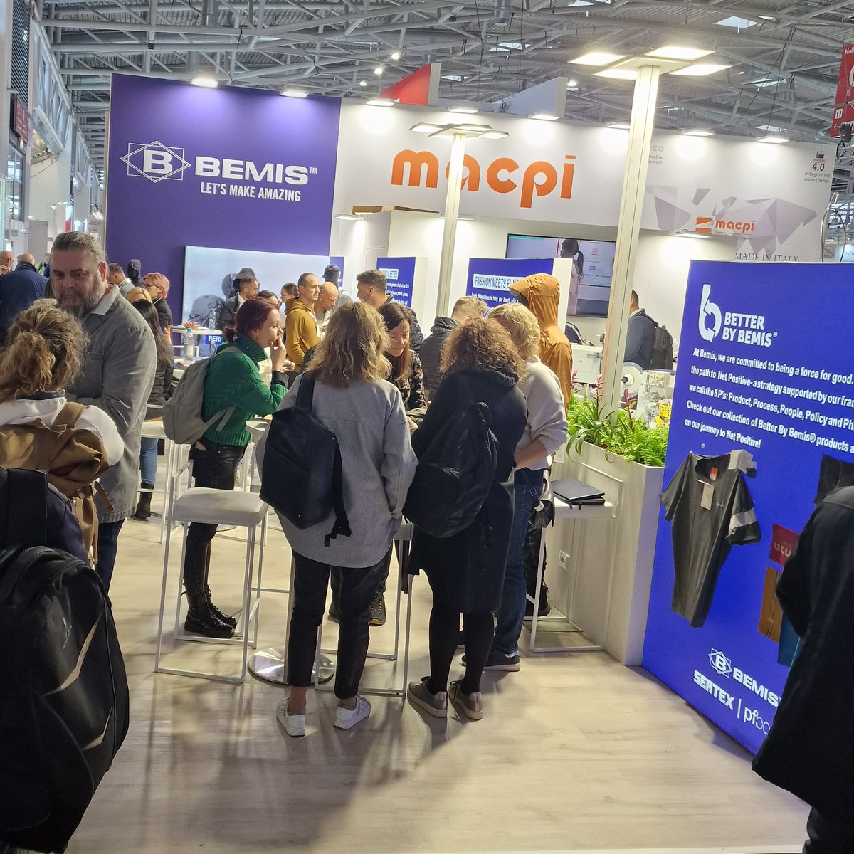 It's great to be back at #ISPO! Drop by booth C2.200 to see how we're working to make the outdoor industry more circular. One example: Our polyester seam tape supports Mono Material products that increase the potential for textile-to-textile recycling.

#ISPO2022 #ISPOMunich