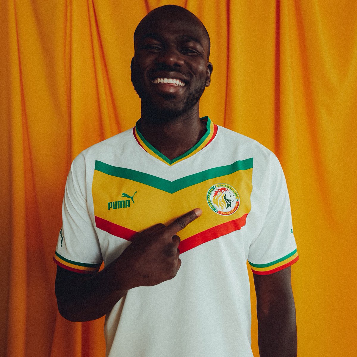 pumafootball's tweet photo. What a moment to score your first goal for the national team 🤩 @kkoulibaly26 

On to the next round 👏👏👏 https://t.co/O4JX9ryrQn
