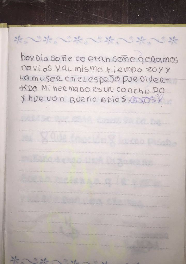 torteesconlimon's tweet photo. NO PUEDO DECIR NADA DE LAS DEL PPT 09 SAN SILVESTRE CUANDO ESTE ERA MI DIARIO A LA EDAD DE ELLAS 💀 https://t.co/AA0hy7L3im