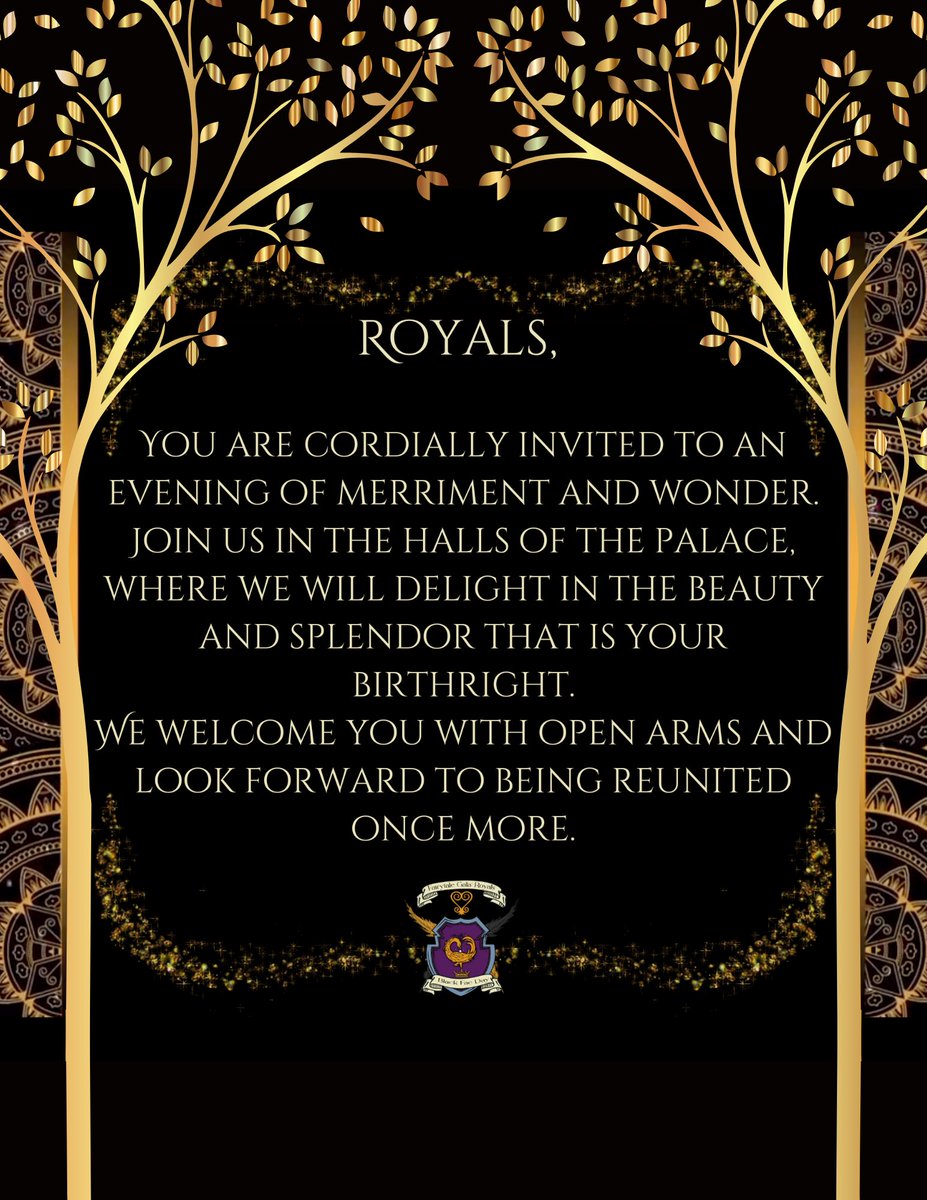 BlackFaeDay's tweet photo. Royals, 

You are cordially invited to an evening of merriment and wonder.

If you are receiving this message, you have been selected to participate in our pre-sale. Catch hold of these special tickets before it is too late.

https://t.co/ZQNCFeEQMB

#blackfaeday #fairytalegala https://t.co/7zVcKTbO9K